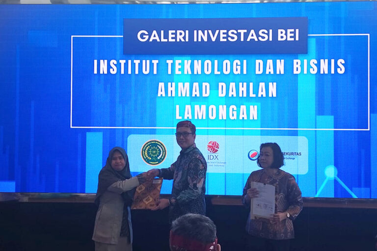 ITB Ahmad Dahlan Resmi kerjasama Dengan BEI